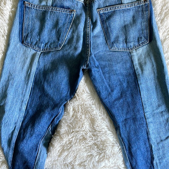 FRAME DENIM Mid-Rise Two-Toned Jeans - Picture 7 of 9